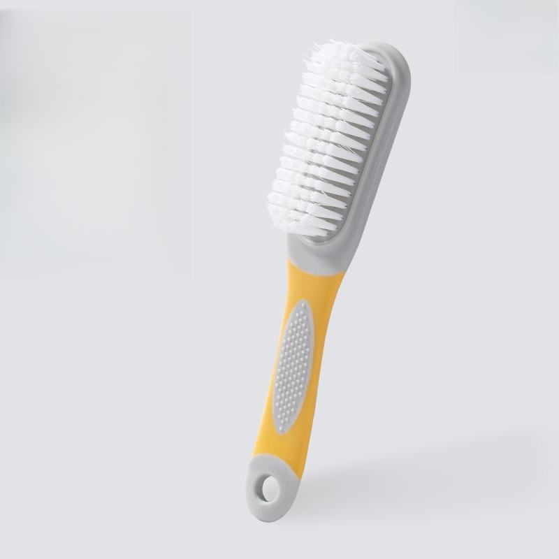 Long Handle Soft Bristle Shoe Brush Shoe Brush Cleaning Brush Household Board Brush Shoe Brush Decontamination Laundry Brush жёлтый