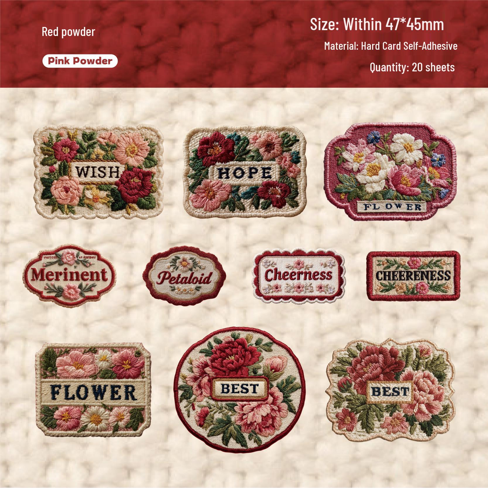 

Retro Story Sticker Pack: Patch Series for Journaling & Collage (DIY, 6 Styles)