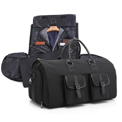 Men's Hand Luggage Bag Sport Travel Bags Large Capacity Garment Handbag Folding Business Shoulder Bags Shoes Compartment