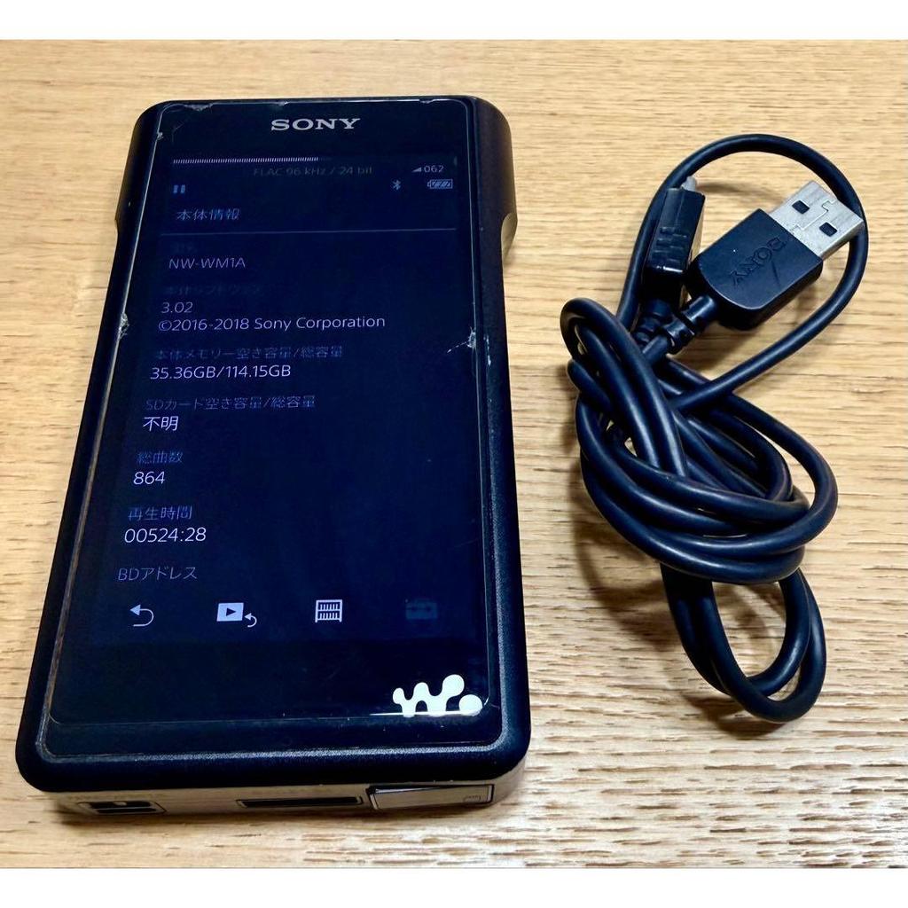 Used SONY Walkman NW-WM1A 128GB