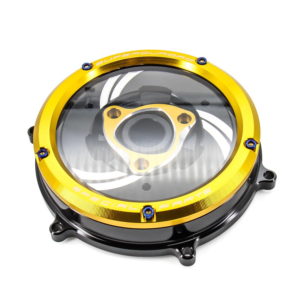 

Прозрачная защитная крышка сцепления для мотоцикла Ducati Panigale 1199 1299 959 RS 2012-2018 2017 2016 2015 2014 2013 золотистый