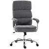 Home Office Chair, Height-Adjustable 360 Degrees Swivel Desk Chair for the Home Office, Grey