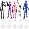 UTST Drawing Doll Display Stand for Action Figures (Black, Purple, White, Blue, Pink)
