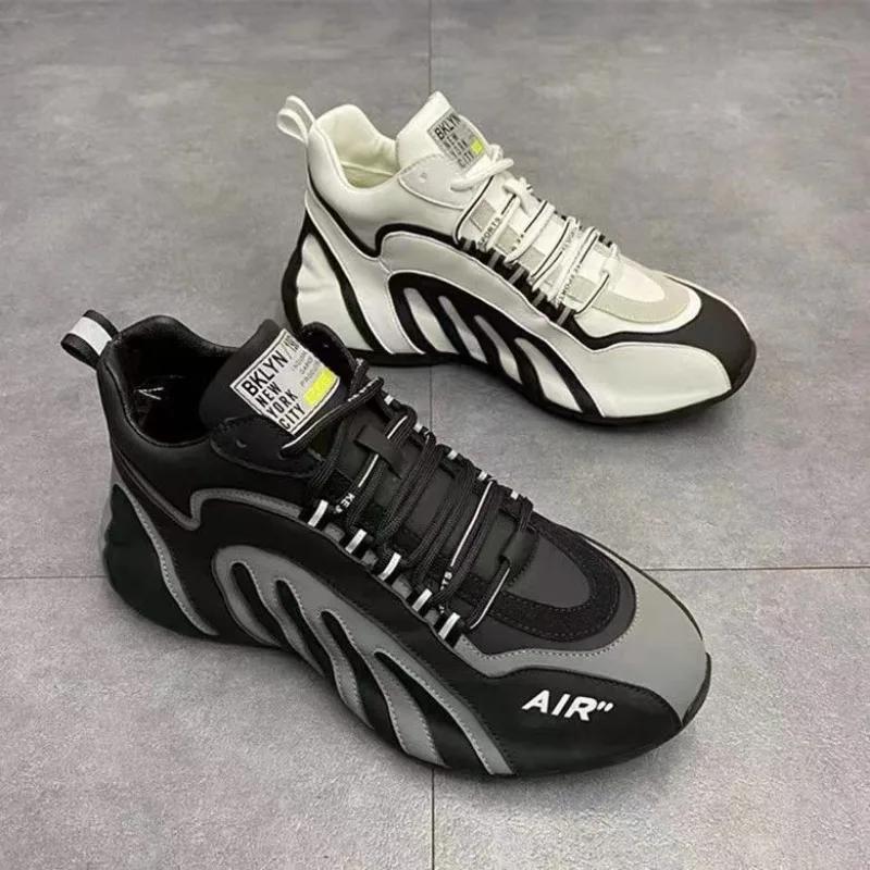 Novel Men Sneakers Comfort Casual Shoes for Men Wear-resistant Male Platform Shoes Breathable Men's Running Shoes Tenis Hombres