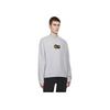 Kith For Mickey & Friends Cyber Monday Pluto Classic Logo Crewneck Light Heather Grey Men Tops KHM031783-002