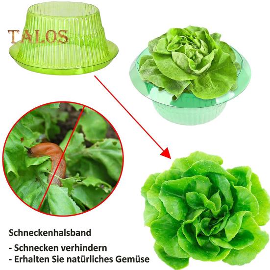10/15/20Pcs Garden Cloches Planter Slug Collars Weather-Resistant Reusable Snail Defense Plant Cover Protectors
