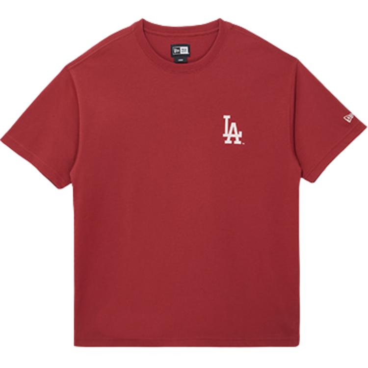 New Era FW25 MLB Los Angeles Dodgers Back Logo Letter Print Comfortable Simple Short Sleeve T-Shirt Unisex T-Shirts 14860821