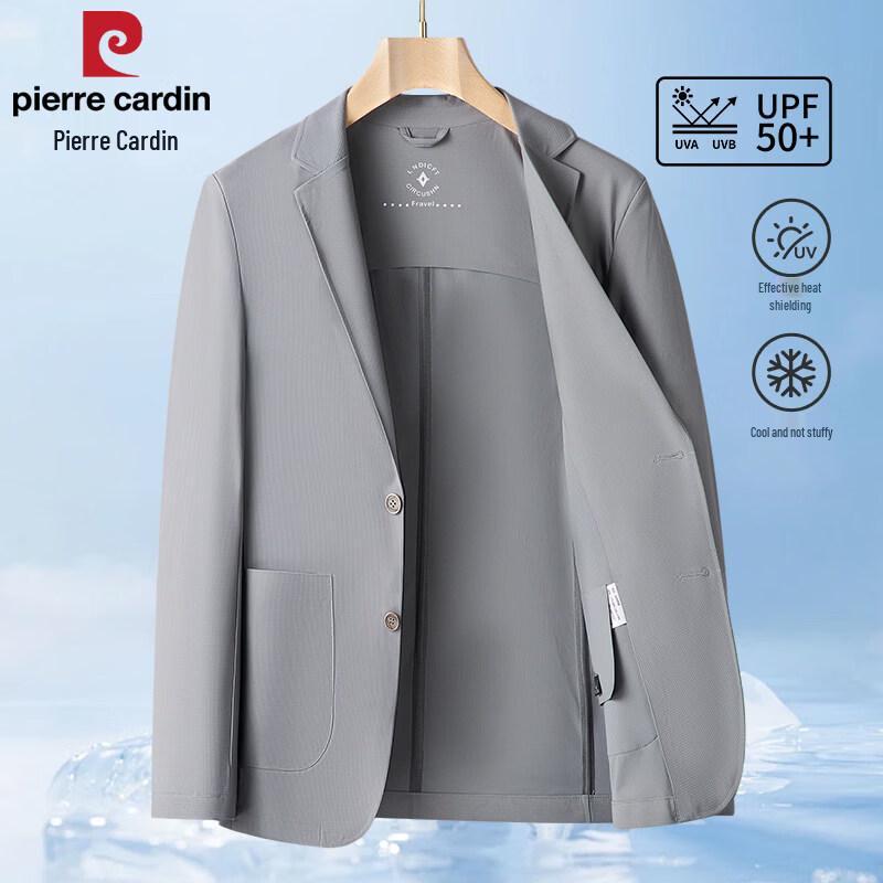 

Pierre Cardin Men s Ice Silk Sun Protection Casual Suit Jacket 4XL