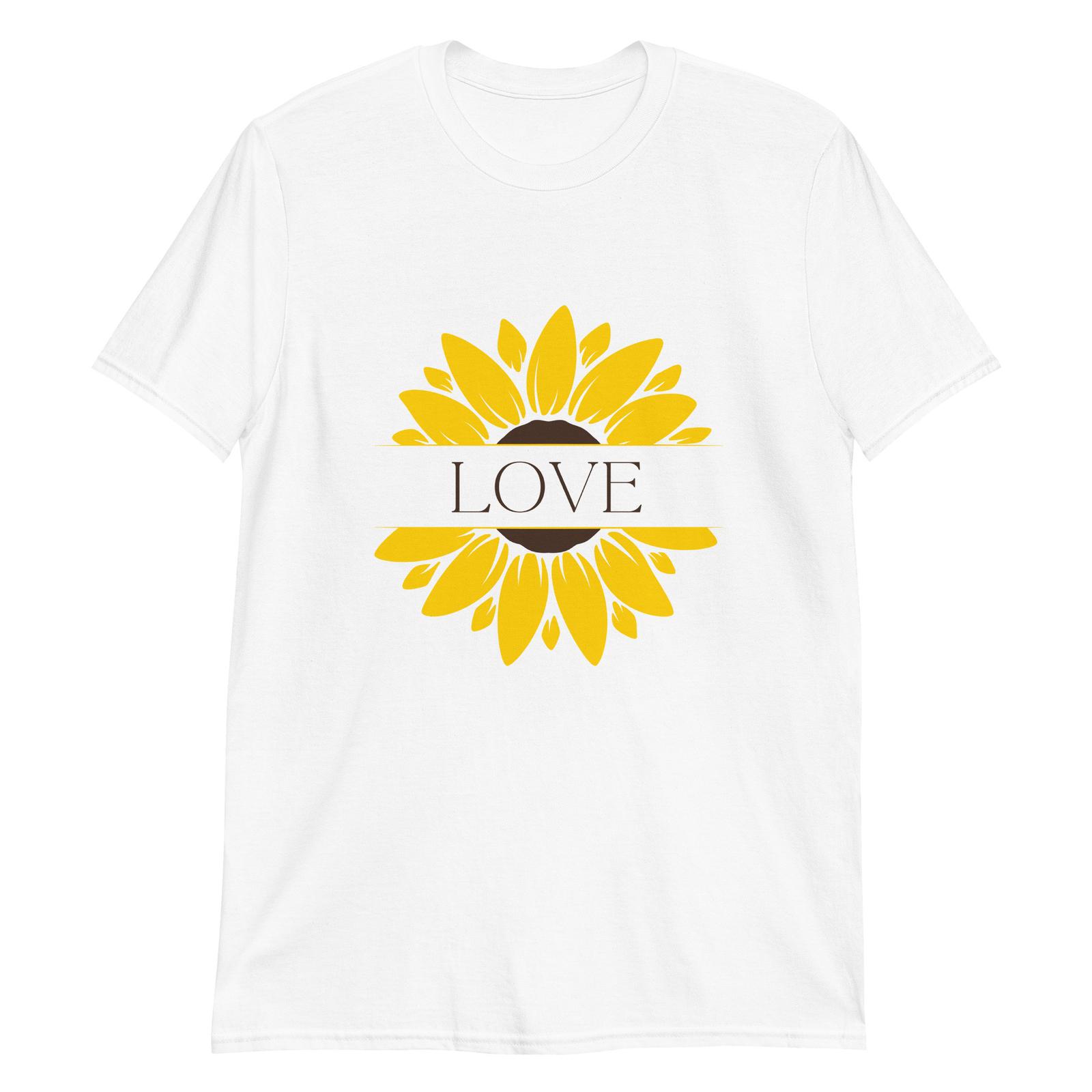 Sunflower Love: Illuminate Your Space T-Shirt Mens Womens Tees Top L