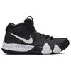 Nike Kyrie 4 Cushioning Slip Resistant Cushioning Slip Resistant Mid Top Basketball Shoes Men's Black White AV2296-001