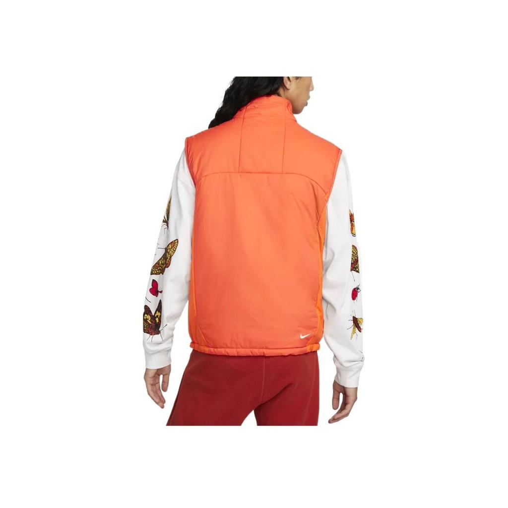 Nike ACG Series Logo Print Zip Vest Men Outerwear Orange DQ5778-891
