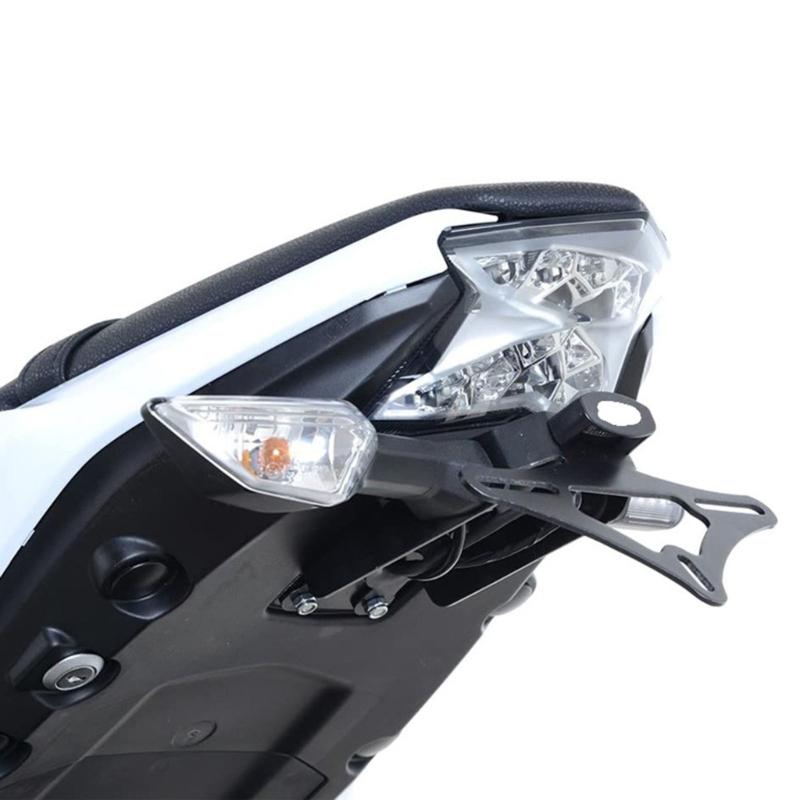 Adjustable License Plate Mount Rack for Motorcycles, Motorcycle License Plate Frame Tail Bracket License Plate Holder