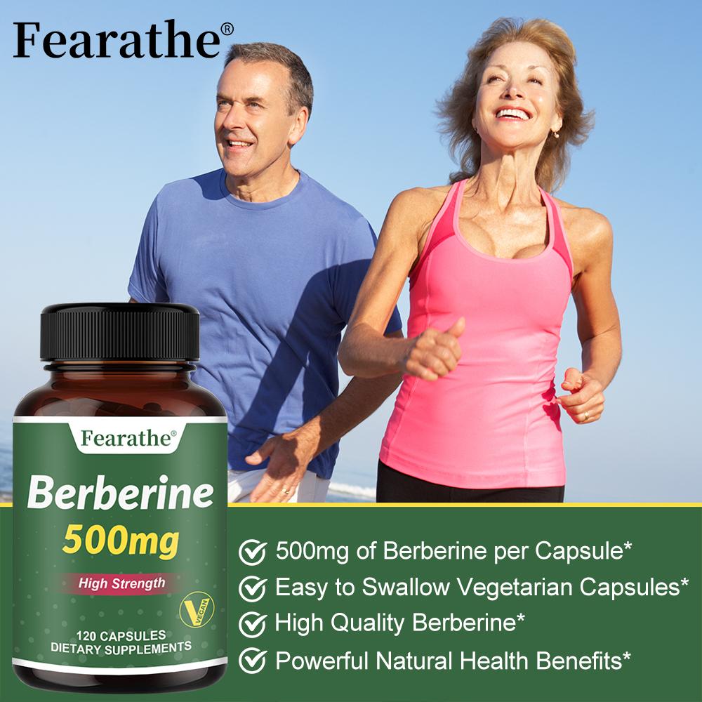 Berberine 500mg 120 Capsules Dietary Supplement