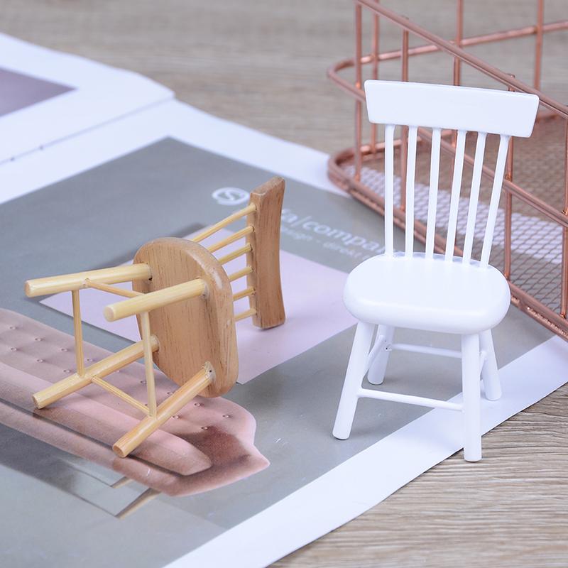 1:12 Dollhouse Miniature Dining Furniture Wooden Chair