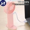 Tragbarer Ventilator, attraktive glatte Oberfläche, ABS, neuartiger geräuschloser Betrieb, wiederaufladbarer tragbarer Ventilator für den Außenbereich