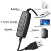 Ring Light Photography Lighting Selfie Lamp USB Dimmable with Tripod for Youtube Makeup Video Live Photo Studio