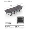 Lunch Break Recliner Single Multi-functional Nap Bed Folding Chair