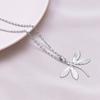 1Pc Personality Minimalism Dragonfly Pendant Necklace Metal Stainless Steel Charms Necklace Real Gold Plated For Women Jewelry