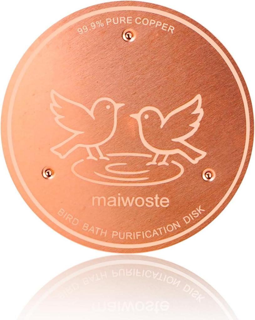 New Arrival Copper Bird Bath Cleaner Disk