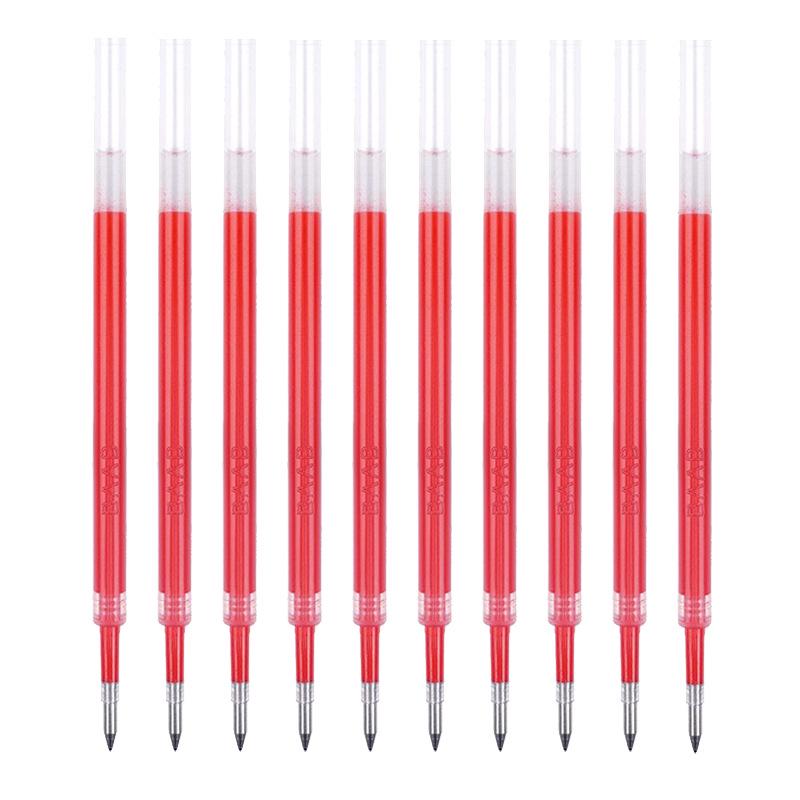 K35 Click Gel Pen: 0.5mm Black/Red for Students & Office