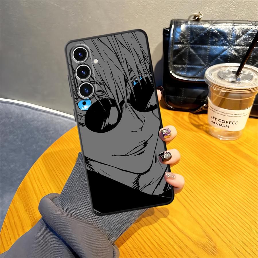 Anime Back Phone Cover Case for Samsung Galaxy A35 A41 A16 A21s A54 A71 A72 A73 A22 A23 A14 A15 A33 A34 A51 A52 A24 A31 A12 A13