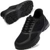 Air Sneakers Easy To Slip On and Off Without Using Your Running Black Air 3E Stylish Perfect for and Everyday All [MERPHINE] - Hands. Men's Shoes,