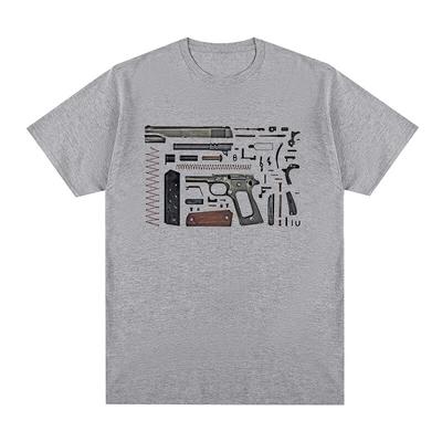 Glock Anatomical Cool Pistol Weapon Handgun Trust T-shirt Cotton Unisex T Shirt New TEE TSHIRT Womens Tops