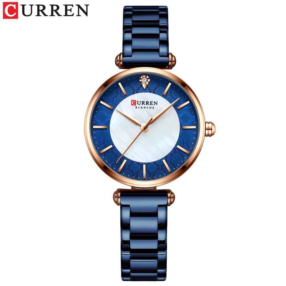 

CURREN 9072 Women s Casual Steel Band Watch