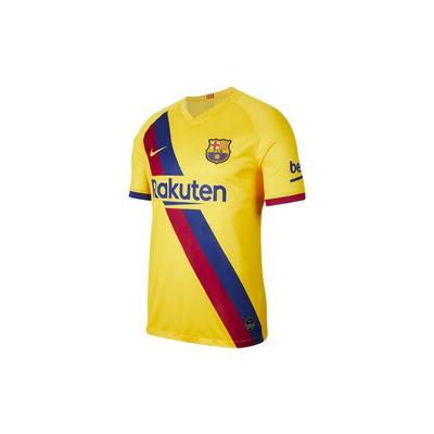 Nike FC Barcelona Yellow 2019/20 Away Breathe Stadium Men's Soccer Jersey AJ5531-728