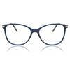 Full Rim CaT Eye FrosTed Dark Blue Tine T 0437 004 Fashion Women Eyeglasses