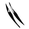 Replacement Headlight Eyebrow Cover Car Exterior Headlight Eyebrow Sticker  3 Series E90 E91