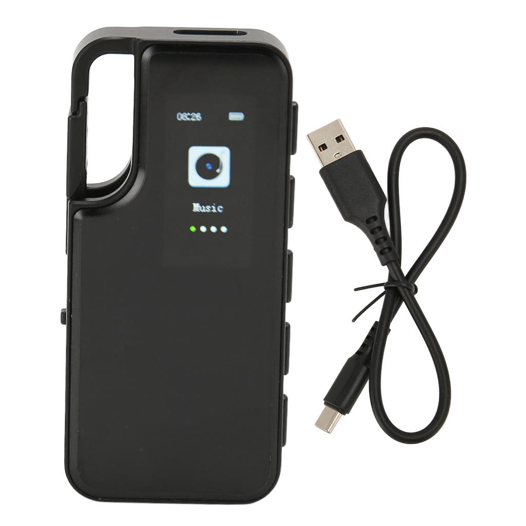 Dyktafon Aktywowany Głosem Profesjonalny HD Redukcja Szumów Nagrywanie Jednym Kliknięciem Odtwarzacz MP3 Mini Dyktafon