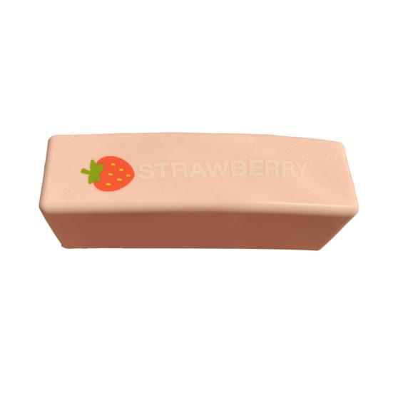 

Strawberry Jelly Stick Squeeze Toy Slow Rising Anxiety Stress Relief Fidget Toy Portable Travel Chocolate Stick Sensory Toy розовый