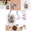 Quality Transparent Hand Cranking Mini Music Box For Christmas And Special Occasions