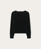 ATA Cadiz Wool Cashmere V-Neck Pullover_Black