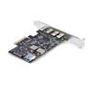 PCIe USB Card - STARTECH.COM - 5 Ports - 4x USB-C 10Gbps - 1x Internal USB-A - Black