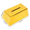 Multi Functional Tissue Dispenser Gold Plated Finish Nonslip Base Paper Holder