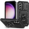 Armored Case for Samsung Galaxy S23 FE, CamShield Slide, Black