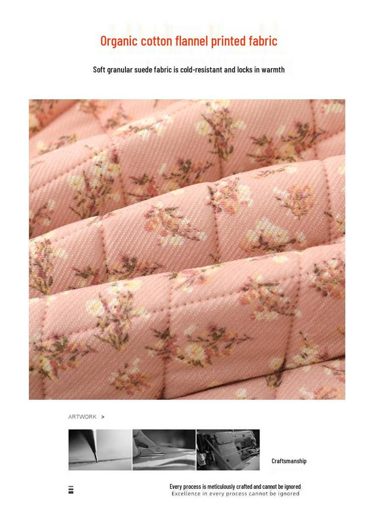 Elegante Herbst/Winter Samtweste für Frauen mittleren Alters - Warm, stilvoll, Oberbekleidung mit Blumendruck.