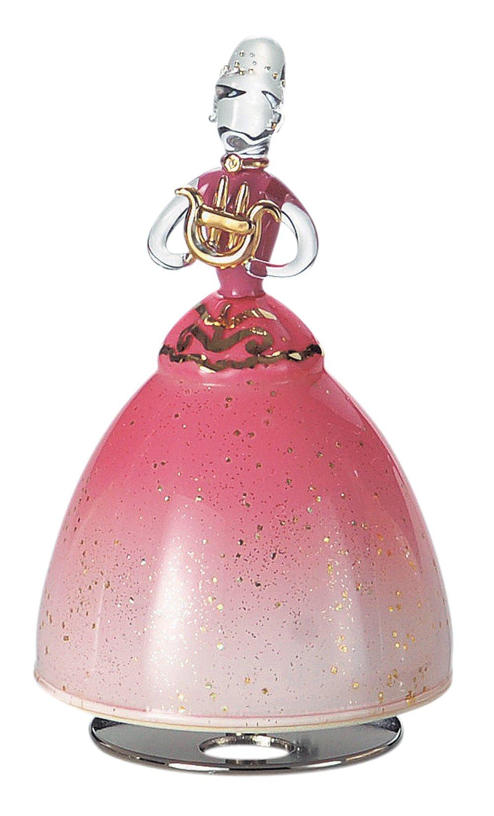 

Otsuka Glass Lady Music Box Lady with a Harp PK Music: Jut Vu OS-CO01A