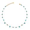 Premium Sense Niche Design Simple Color Natural Handmade Beaded Popular Necklace Women'S Jewelry