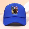 Th Anniversary Trucker Cap for USA Independence Day  Featuring a Graphic of The Statue of Liberty And Eagle Flag Perfect