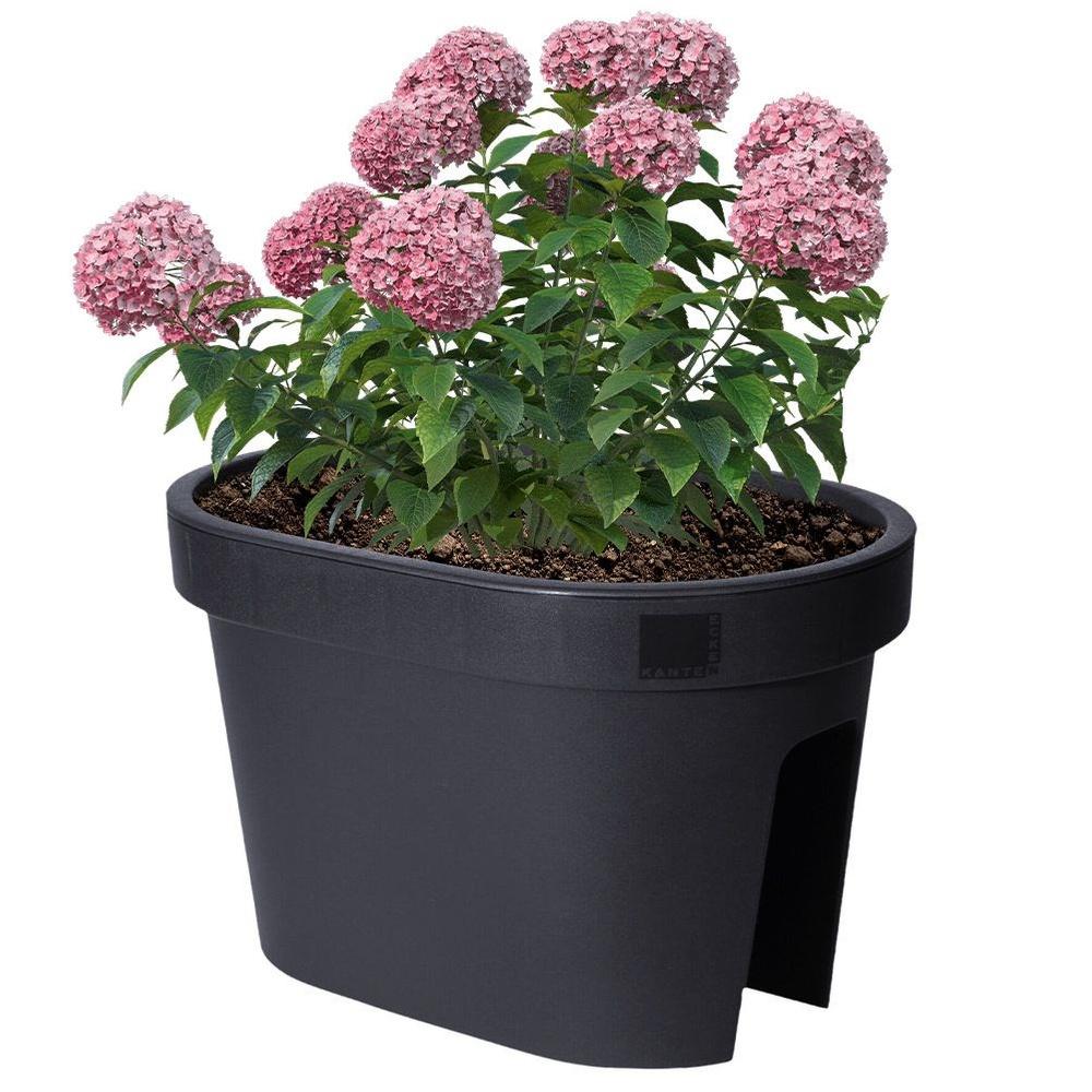 Balcony Flowerpot Box for Railing, Balustrade, Garden Handrail 39.5 Cm