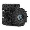 1 9 RC Crawler Tires 118mm Mud Terrain for Axial SCX10 TRX4 Traxxas CrossRC Enduro Redcat WPL D90 1 10 Scale