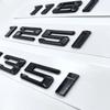 116i 118i 120i 125i 130i 135i Car Rear Boot Emblems Number Letter Badge for BMW 1 Series E81 E82 E87 E88 F20 F21 Glossy Black