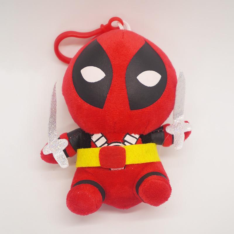 Adorable Deadpool Plush Doll Marvel Deadpool Cute Character Stuffed Toy For Collectors