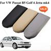 Leather Car Center Console Armrest Cover Lid For Volkswagon VW Passat B5 Golf 4 Jetta Mk4 Car Interior Decor Accessories