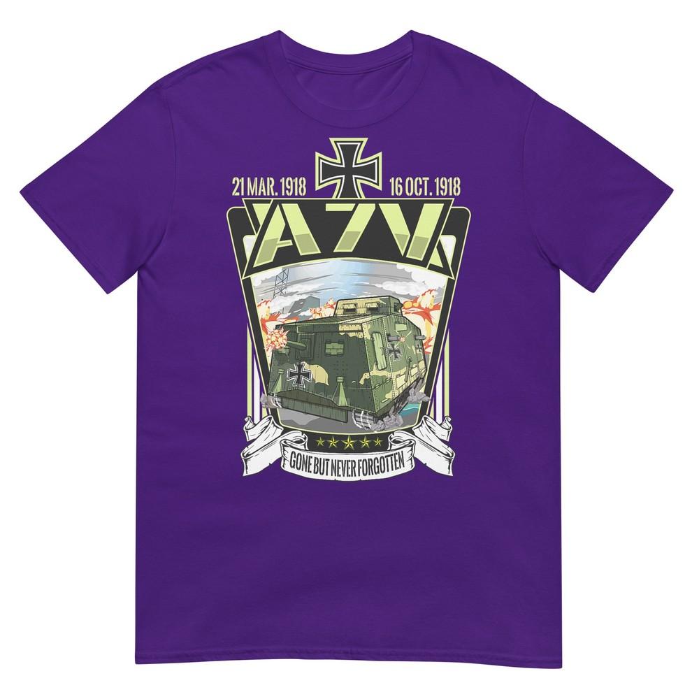 Ww1 World War Gerunisex Heavy A7v Tank Tshirt
