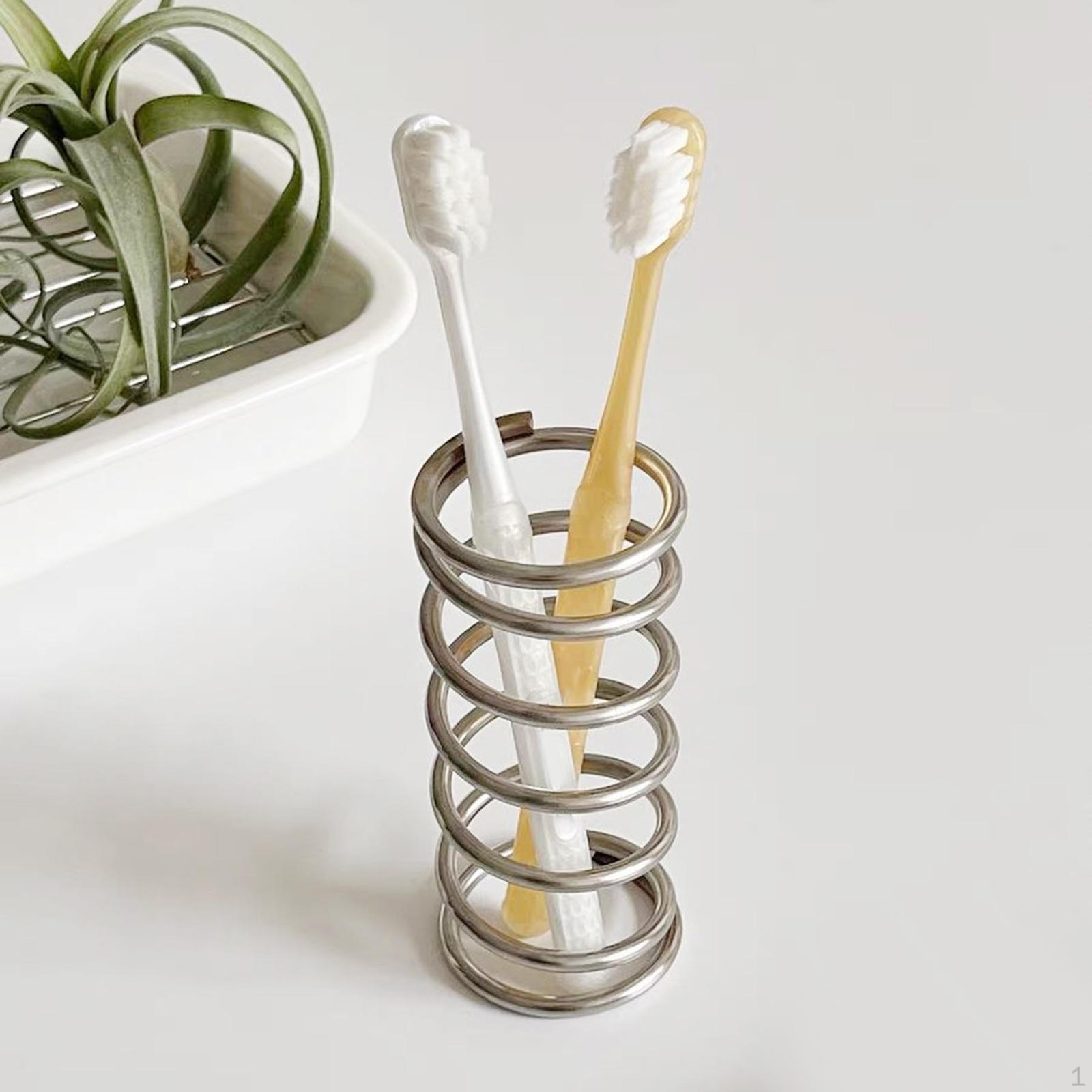 Держатель для зубных щеток художественный декор стойка стойка для макияжа органайзер для кистей пружинная форма для 65x65x11cm 1143₽