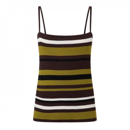 I Saw It First Womens/Ladies Stripe Knitted Slim Tank Top